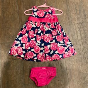 Gymboree darling dress and bloomers - size 3-6 mths